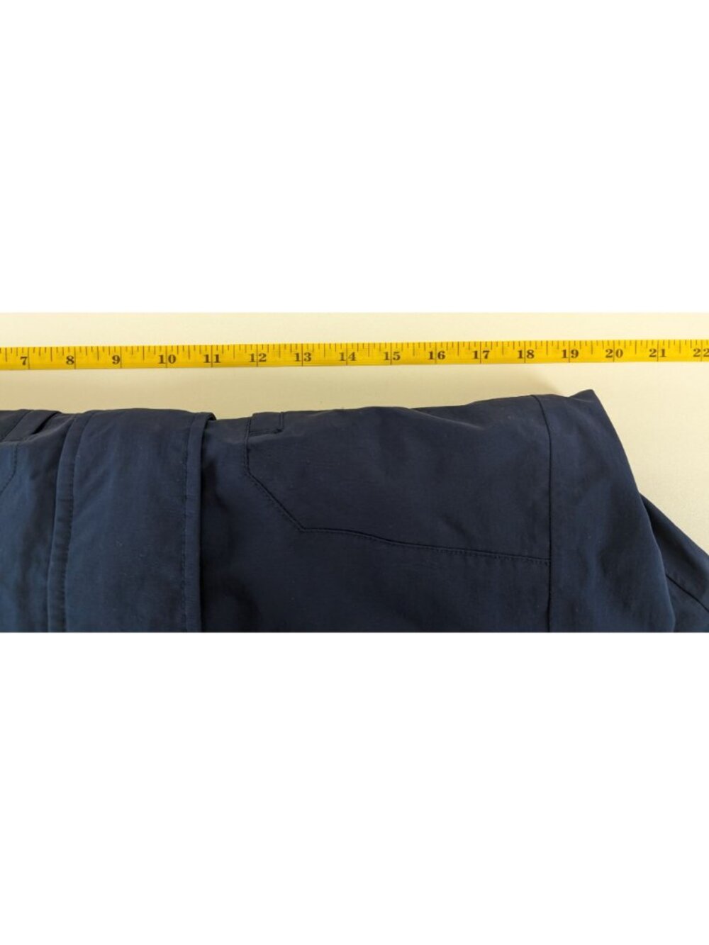 Lands End Womens Small Winter Jacket Navy Blue Hooded Fleece Lining Coat 6-8 - Picture 6 of 14